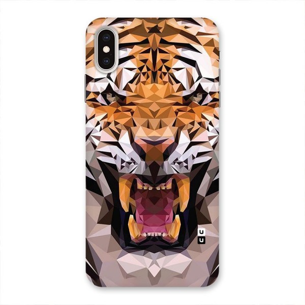 Tiger Abstract Art Back Case for iPhone XS Max