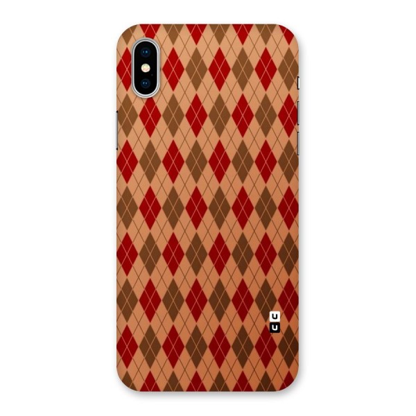 Tiny Checks Diamond Back Case for iPhone XS