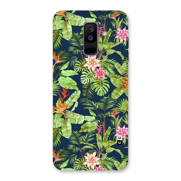 Tiny Flower Leaves Back Case for Galaxy A6 Plus