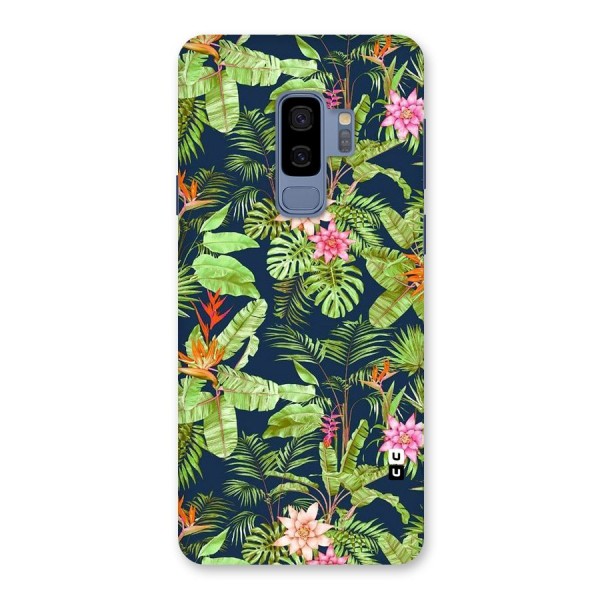 Tiny Flower Leaves Back Case for Galaxy S9 Plus