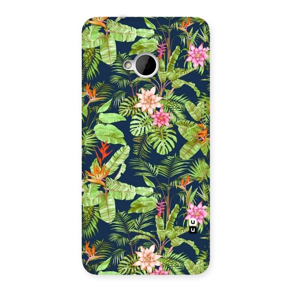 Tiny Flower Leaves Back Case for HTC One M7