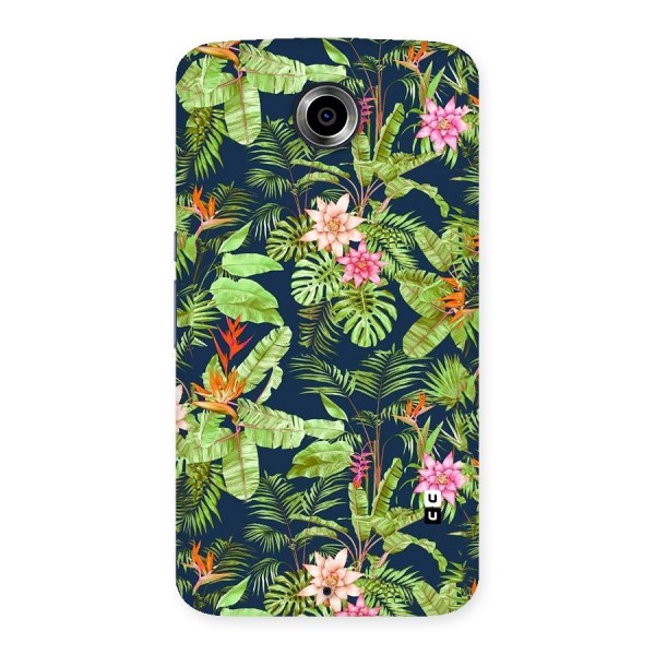 Tiny Flower Leaves Back Case for Nexsus 6