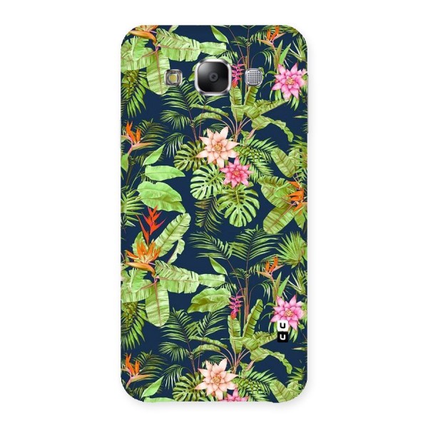 Tiny Flower Leaves Back Case for Samsung Galaxy E5