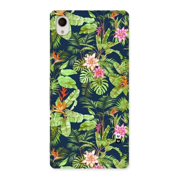 Tiny Flower Leaves Back Case for Sony Xperia M4