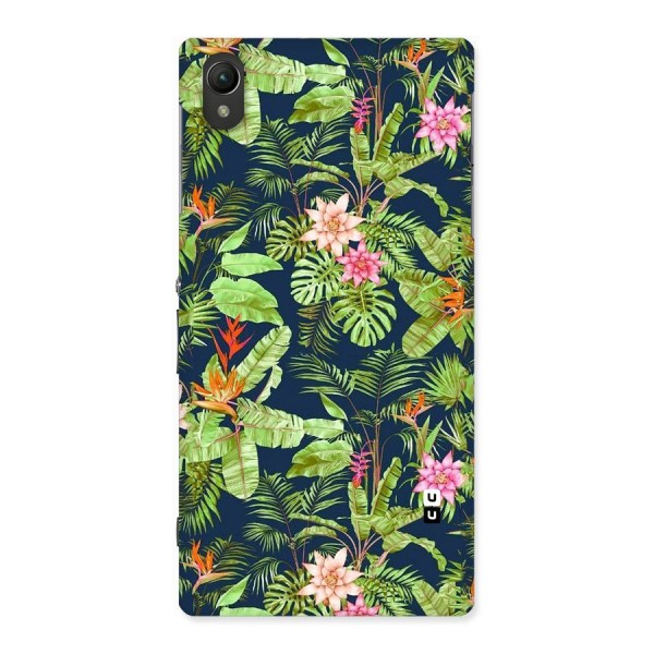 Tiny Flower Leaves Back Case for Sony Xperia Z1