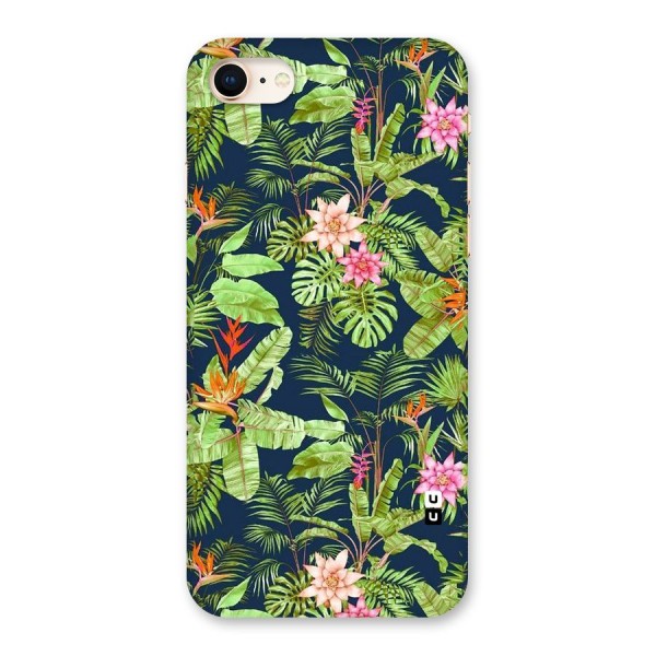 Tiny Flower Leaves Back Case for iPhone 8