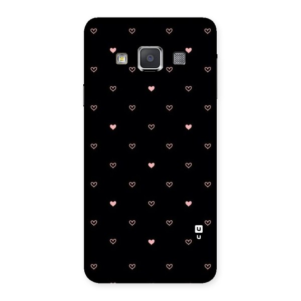Tiny Little Pink Pattern Back Case for Galaxy A3