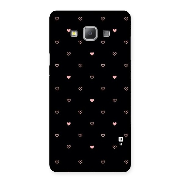 Tiny Little Pink Pattern Back Case for Galaxy A7