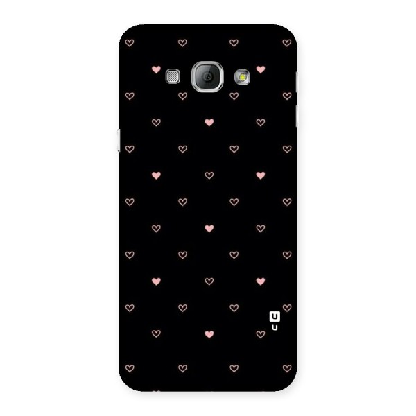 Tiny Little Pink Pattern Back Case for Galaxy A8