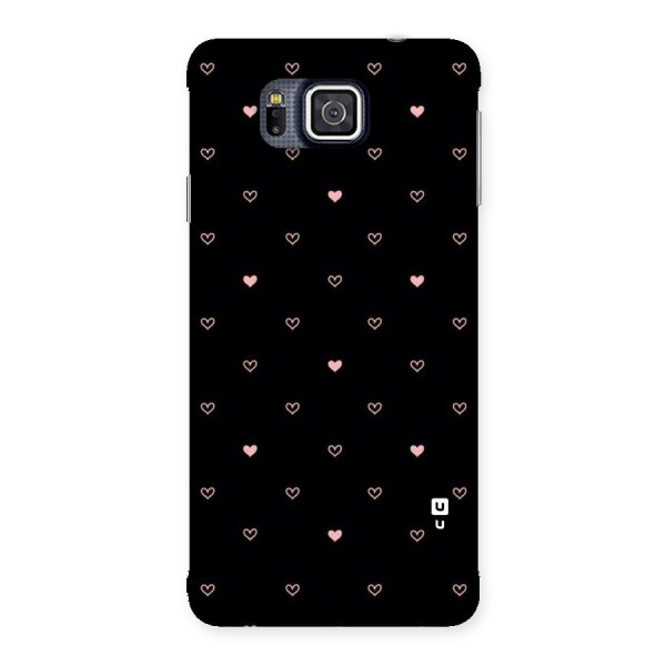 Tiny Little Pink Pattern Back Case for Galaxy Alpha