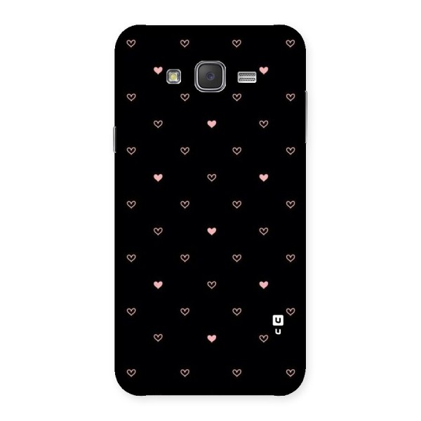 Tiny Little Pink Pattern Back Case for Galaxy J7