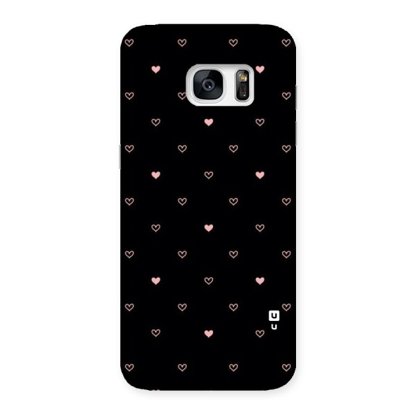 Tiny Little Pink Pattern Back Case for Galaxy S7 Edge