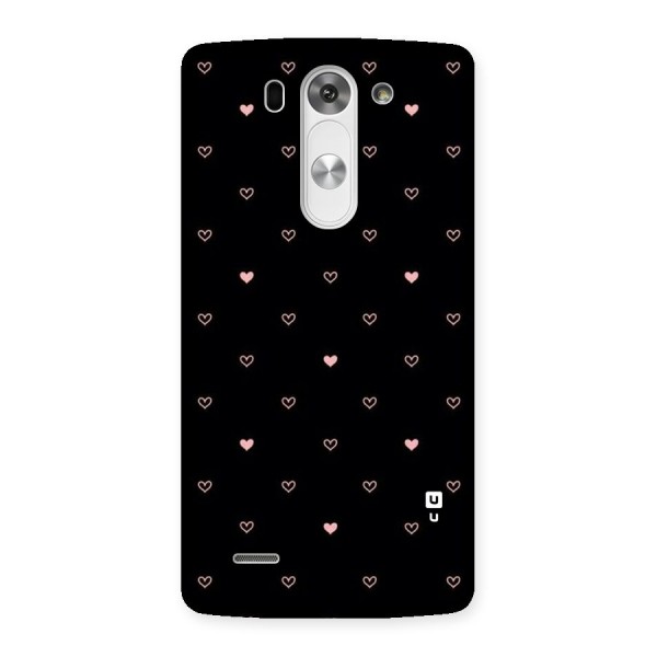 Tiny Little Pink Pattern Back Case for LG G3 Beat