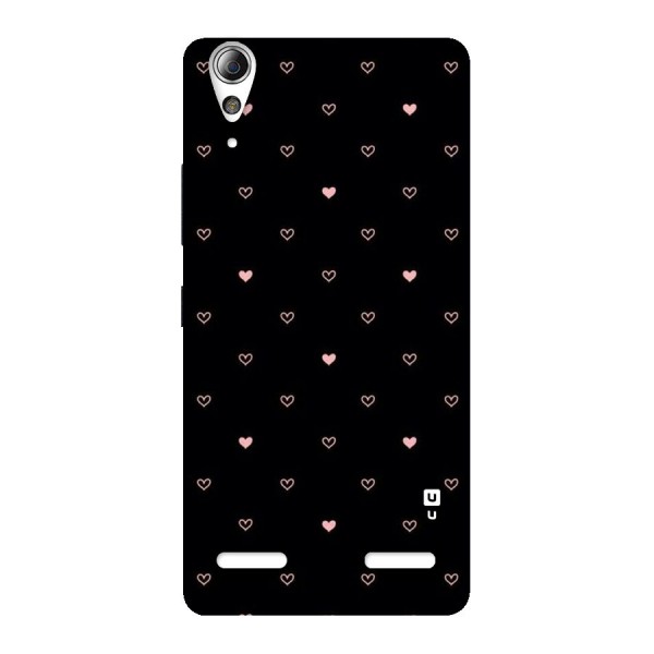 Tiny Little Pink Pattern Back Case for Lenovo A6000 Plus