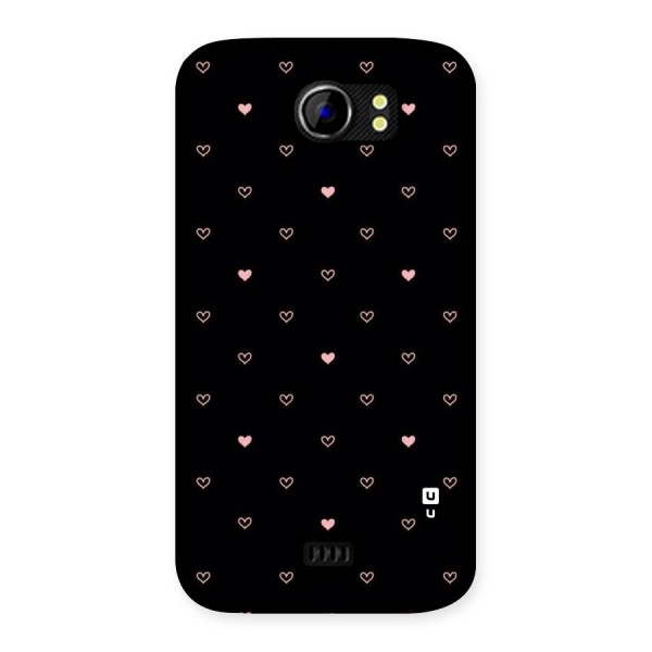Tiny Little Pink Pattern Back Case for Micromax Canvas 2 A110