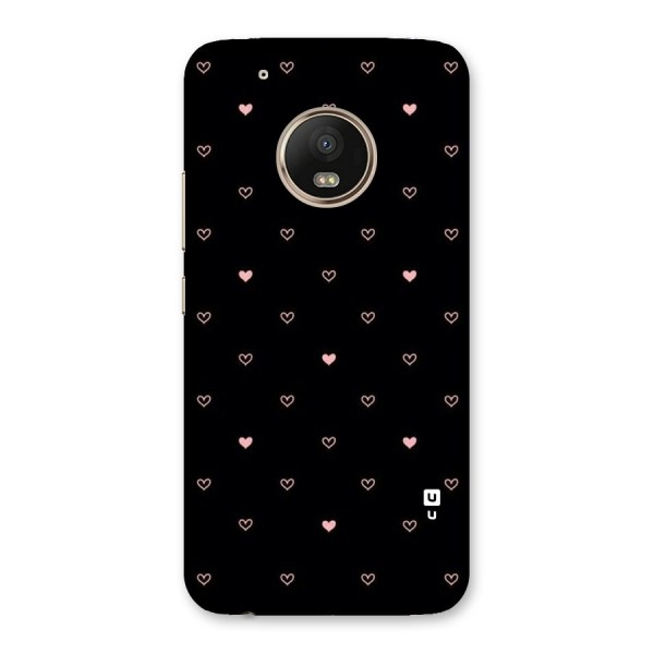 Tiny Little Pink Pattern Back Case for Moto G5 Plus