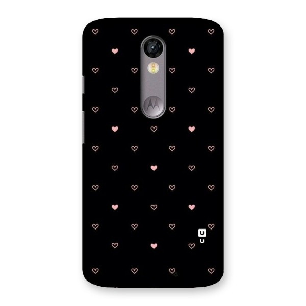 Tiny Little Pink Pattern Back Case for Moto X Force