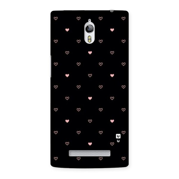 Tiny Little Pink Pattern Back Case for Oppo Find 7
