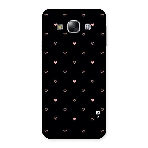 Tiny Little Pink Pattern Back Case for Samsung Galaxy E5