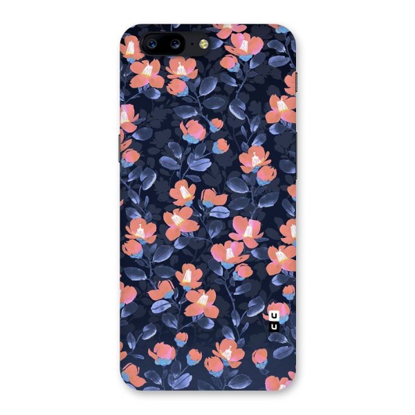 Tiny Peach Flowers Back Case for OnePlus 5