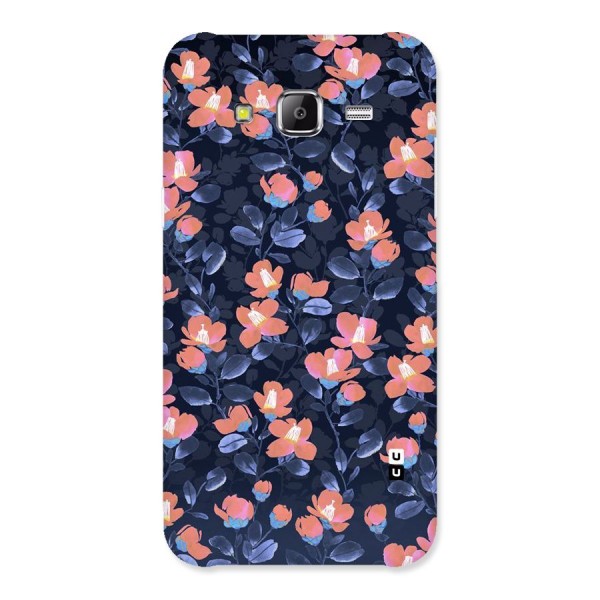 Tiny Peach Flowers Back Case for Samsung Galaxy J5