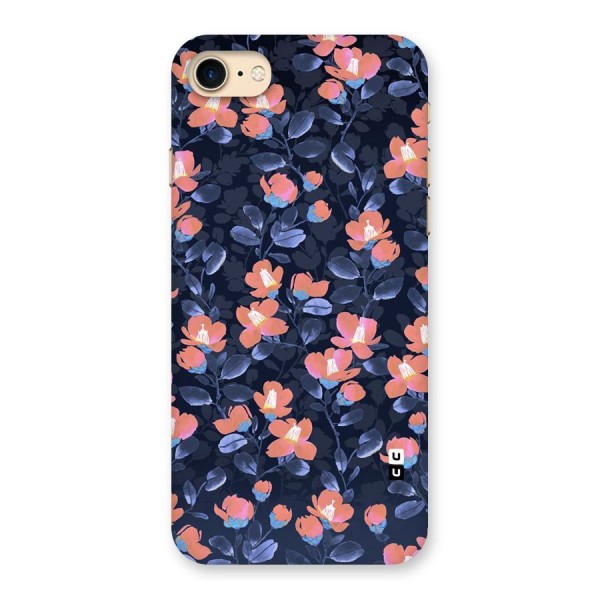 Tiny Peach Flowers Back Case for iPhone 7