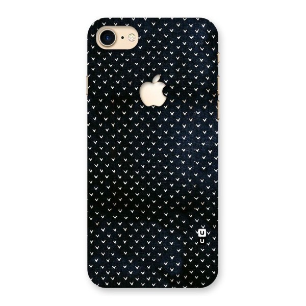 Tiny White Hearts Back Case for iPhone 7 Apple Cut
