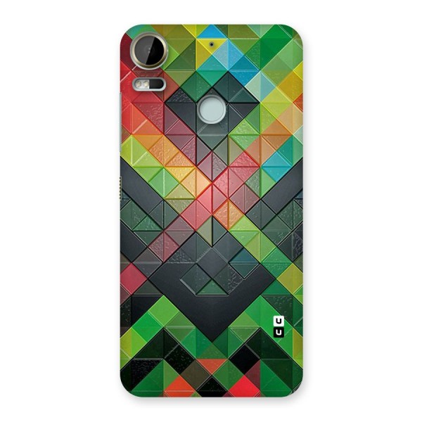 Too Much Colors Pattern Back Case for Desire 10 Pro