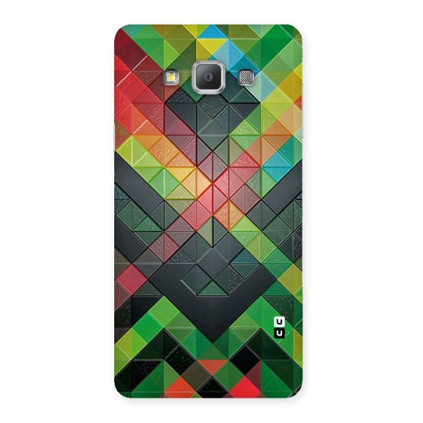 Too Much Colors Pattern Back Case for Galaxy A7