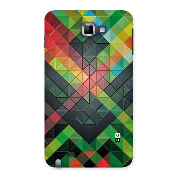 Too Much Colors Pattern Back Case for Galaxy Note