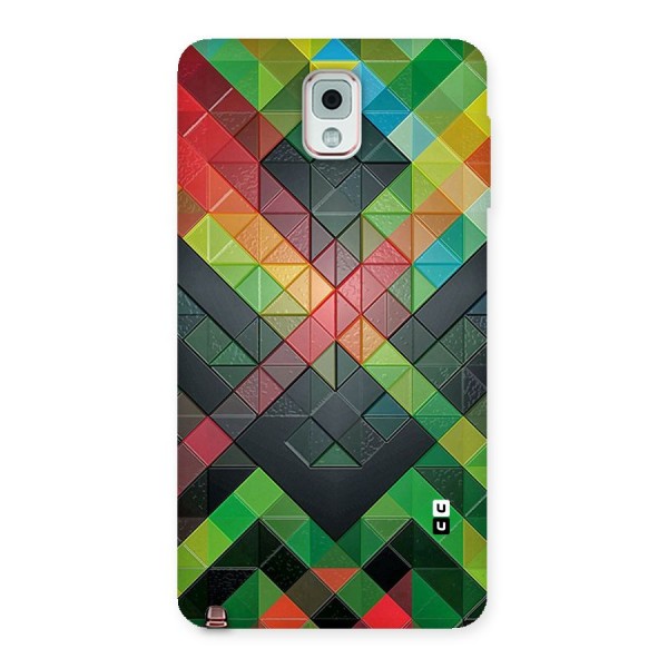 Too Much Colors Pattern Back Case for Galaxy Note 3