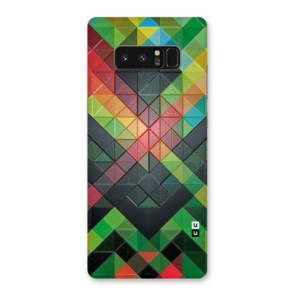Too Much Colors Pattern Back Case for Galaxy Note 8