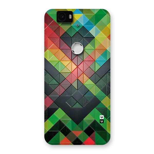 Too Much Colors Pattern Back Case for Google Nexus-6P