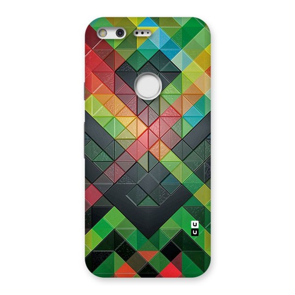 Too Much Colors Pattern Back Case for Google Pixel