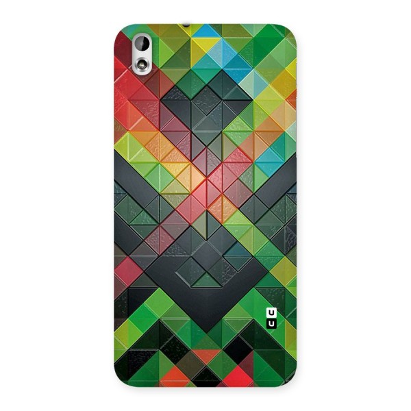 Too Much Colors Pattern Back Case for HTC Desire 816