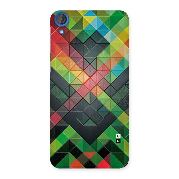 Too Much Colors Pattern Back Case for HTC Desire 820s