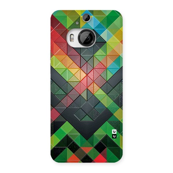 Too Much Colors Pattern Back Case for HTC One M9 Plus