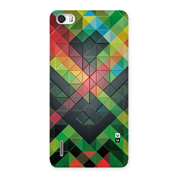 Too Much Colors Pattern Back Case for Honor 6