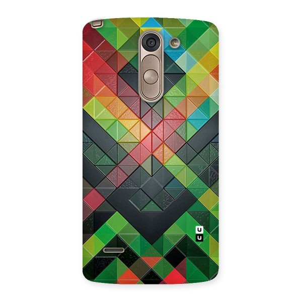 Too Much Colors Pattern Back Case for LG G3 Stylus