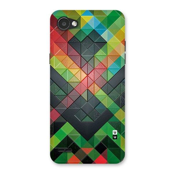 Too Much Colors Pattern Back Case for LG Q6