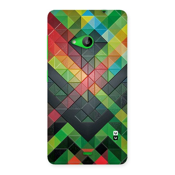 Too Much Colors Pattern Back Case for Lumia 535