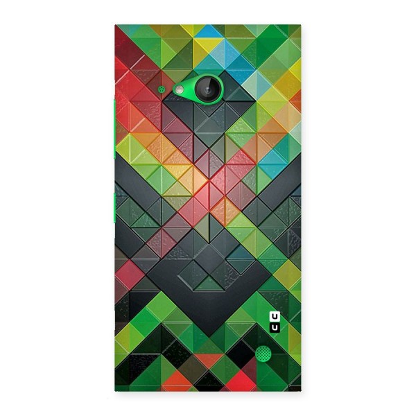 Too Much Colors Pattern Back Case for Lumia 730