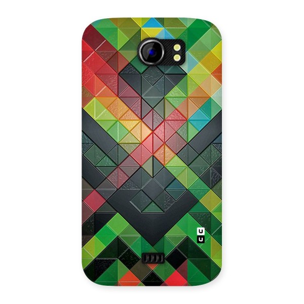 Too Much Colors Pattern Back Case for Micromax Canvas 2 A110