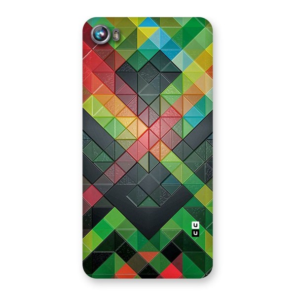 Too Much Colors Pattern Back Case for Micromax Canvas Fire 4 A107