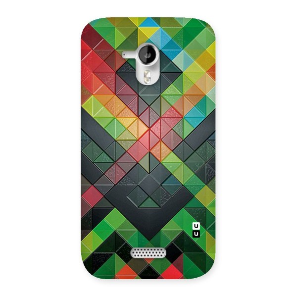 Too Much Colors Pattern Back Case for Micromax Canvas HD A116