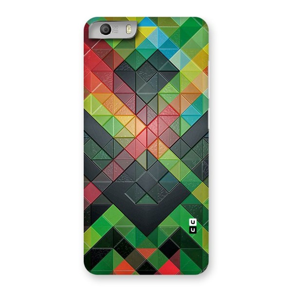 Too Much Colors Pattern Back Case for Micromax Canvas Knight 2
