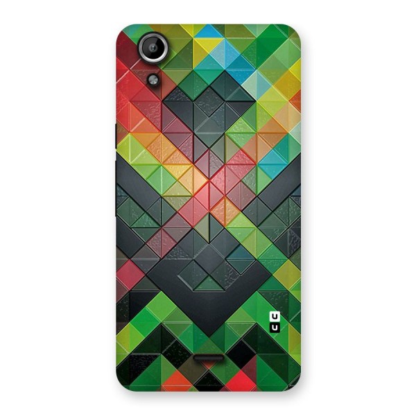 Too Much Colors Pattern Back Case for Micromax Canvas Selfie Lens Q345