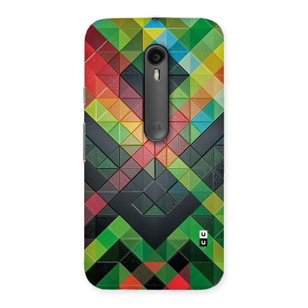 Too Much Colors Pattern Back Case for Moto G3