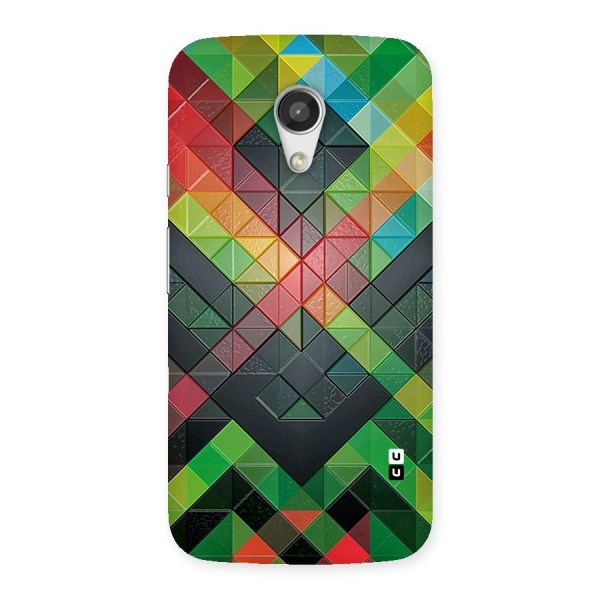 Too Much Colors Pattern Back Case for Moto G 2nd Gen