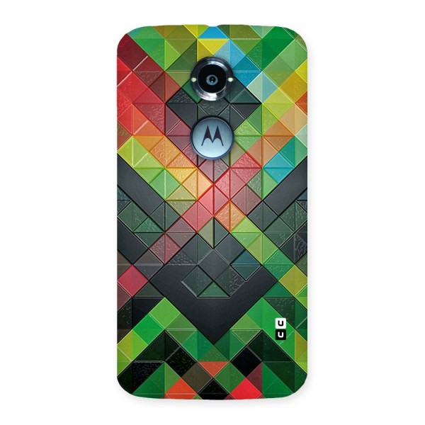 Too Much Colors Pattern Back Case for Moto X 2nd Gen